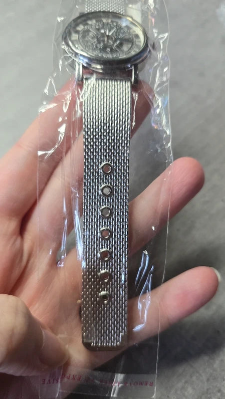Montre homme femme neuf - cadran translucide avec engrenage - original