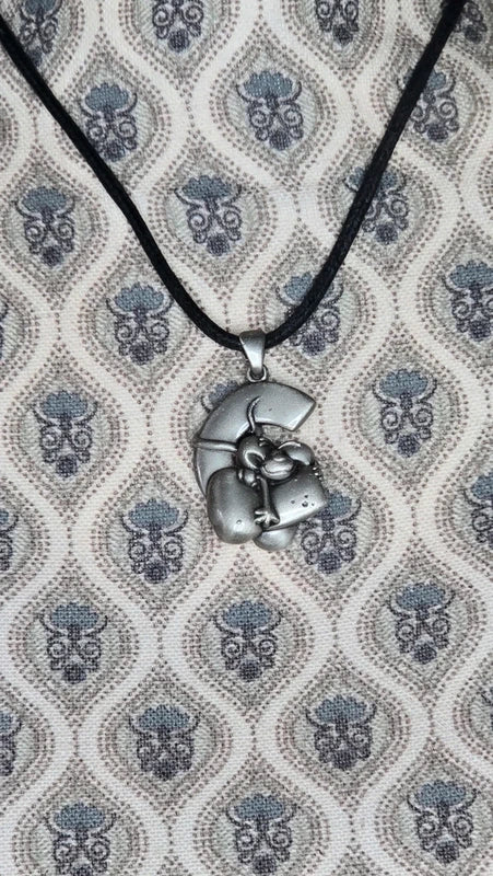Collier vintage - neuf - années 2000 - Diddl - initial lettre C- Y2K - rare - femme homme enfant adolescent