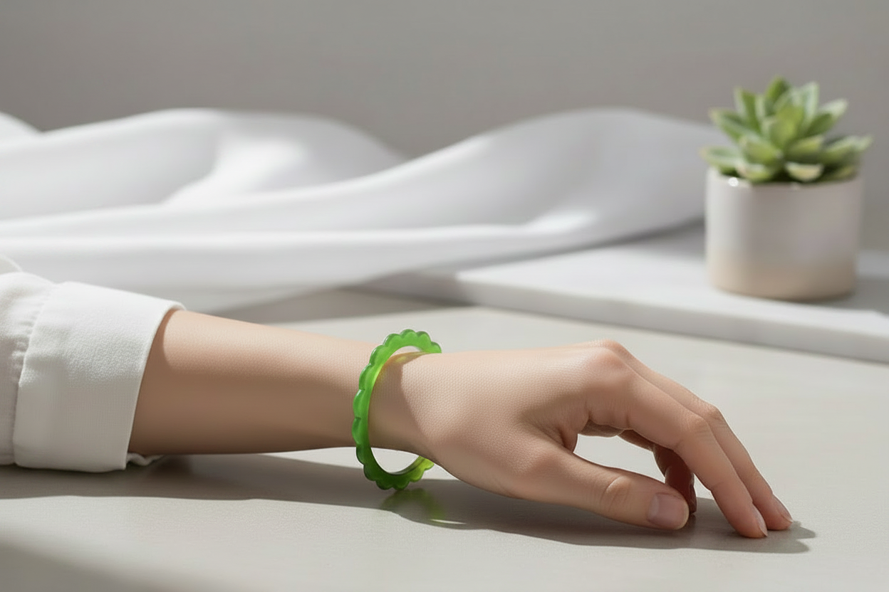 bracelets rigides bangle vintage - neuf - coloré vert - orange - bleu - effet fleurs - vibes 80 90 - femme fille